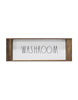 Load image into Gallery viewer, Rae Dunn “Washroom” Bathroom Decor Wooden Vanity Tray
