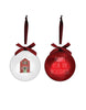 Rae Dunn “Home for the Holidays” Set of 2 Tree Baubles