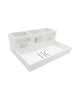Rae Dunn 4-Sections Cosmetics and Makeup Organizer