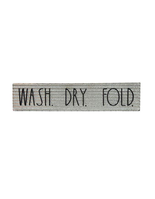 Rae Dunn “Wash” Laundry Rooms Vintage Galvanized Wall Sign