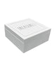 Load image into Gallery viewer, Rae Dunn &quot;Treasures&quot; White Wooden Storage Décor Box
