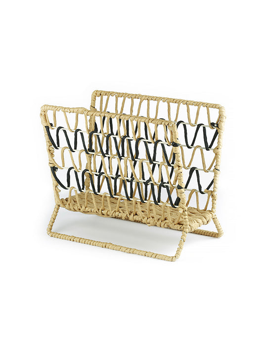Becki Owens Seagrass Woven Magazine Holder