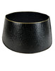 Load image into Gallery viewer, Becki Owens Christmas Gold Edges Black Metal Tree Collar
