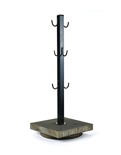 Rae Dunn Dark Brown Coffee Mug / Cup Holder