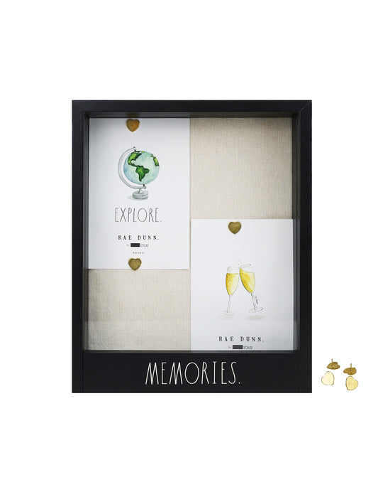 Rae Dunn “Memories” Note Holder and Boxed Picture Frame