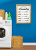Load image into Gallery viewer, &quot;Self Service Laundry&quot; Wood Vintage Laundry Room Wall Sign
