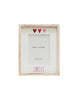 Rae Dunn “Smile” Freestanding 5x7 Wood Picture Frame