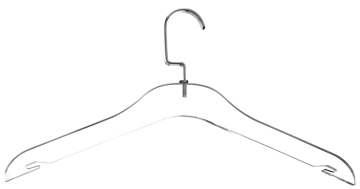 Simply Brilliant Acrylic Clothes Hangers | Design Styles | DesignStyles