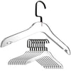 Simply Brilliant Collection 10-Pack Strap-Notched Acrylic Hangers