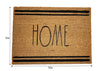 Load image into Gallery viewer, Rae Dunn “Home” 30 x 18 Brown Coconut Coir Doormat
