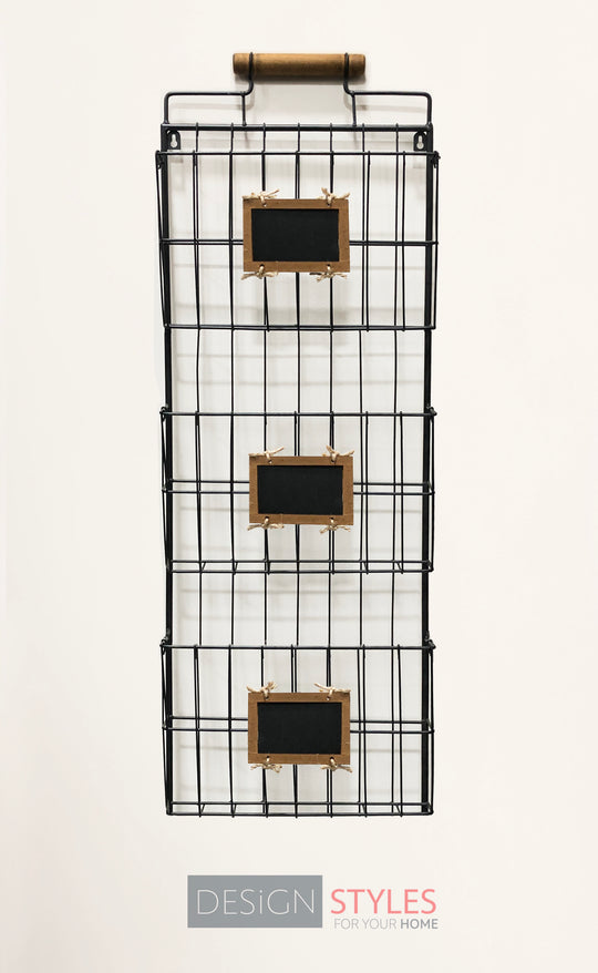 3 tier wall file holder