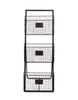 Free Standing 3-Tiers Paper Holder / File Organizer Rack