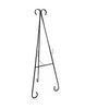 Metal 3 Legs Easel Stand with Half Circles Shape Top
