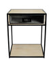 Rae Dunn “Things” Two-Tiers Side Table with Cabinet