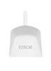 Load image into Gallery viewer, Rae Dunn &quot;Spotless&quot; White Metal Dustpan with Hanging Hole
