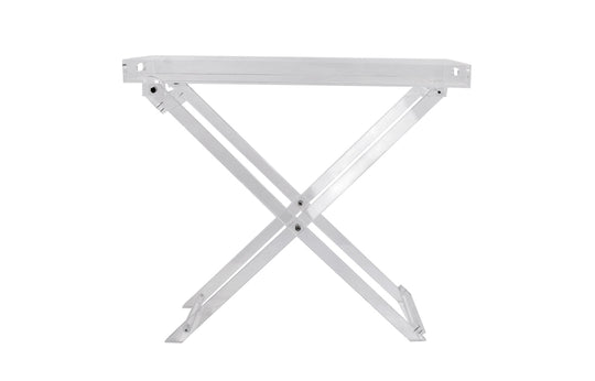 Simply Brilliant Acrylic Foldable Tray Table