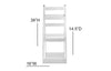 Load image into Gallery viewer, Simply Brilliant Acrylic Ladder Shelf
