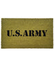 Load image into Gallery viewer, Army Patriotic Doormat - Front Angle
