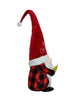 Load image into Gallery viewer, Checkered Red Gnome - Side Angle
