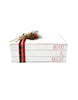 Load image into Gallery viewer, Christmas Table Top Decor - Faux Books - Front Angle
