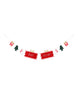 Load image into Gallery viewer, Colorful Christmas Garland - Front Angle
