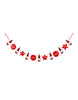 Load image into Gallery viewer, Felt Christmas Garland - Front Angle
