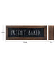 Load image into Gallery viewer, Freshly Baked - Wooden Bakery Plaque - Dimensions
