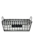 Load image into Gallery viewer, Kitchen Small Black Basket by Rae Dunn - Front Angle
