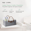 Load image into Gallery viewer, Rae Dunn Baby Caddy Organizer with Faux Leather Handles
