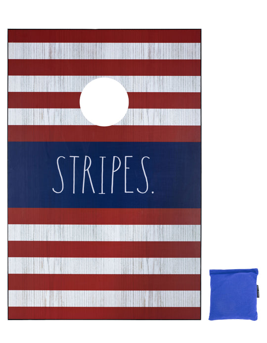 Rae Dunn “Stars/ Stripes” Patriotic Cornhole Boards and Bags