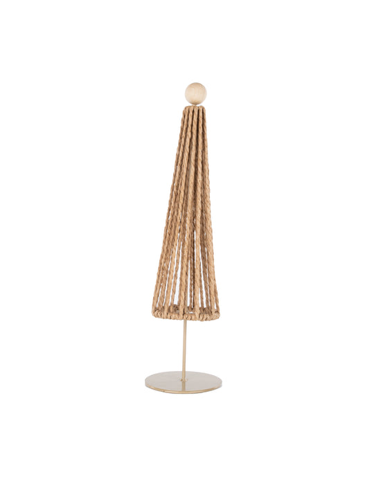 Becki Owens Freestanding Decorative Wicker Cone Tree