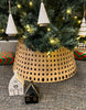 Load image into Gallery viewer, Becki Owens Decorative Christmas Open Rattan Tree Collar
