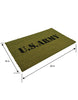 Load image into Gallery viewer, &quot;US Army&quot; Olive Green Rubber Doormat for Army Home Decor
