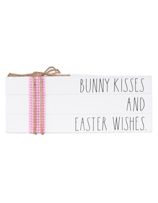 Rae Dunn “Bunny Kisses” Décor Books for Indoor Easter Décor