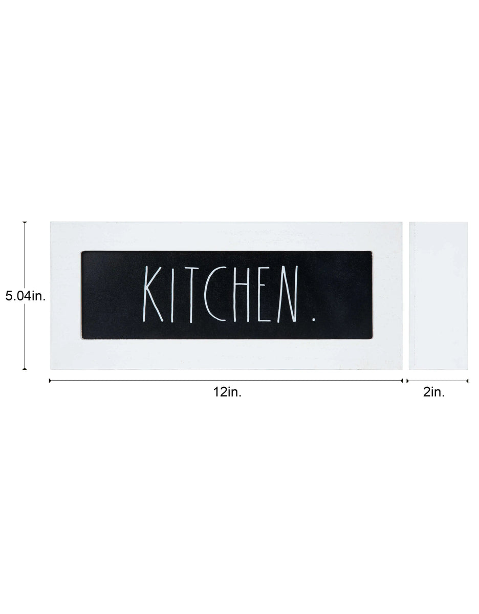 Rae Dunn “Kitchen” Freestanding Farmhouse Kitchen Sign | DesignStyles