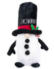 Plush Black and White Christmas Rae Dunn “Snowman” Gnome