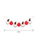 Load image into Gallery viewer, Red Christmas Garland - Dimensions
