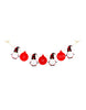 Load image into Gallery viewer, Red Christmas Garland - Front Angle
