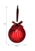 Load image into Gallery viewer, Red Christmas Tree Balls - Dimensions
