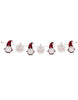 Load image into Gallery viewer, Red and White Garland - Front Angle
