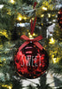 Load image into Gallery viewer, Red Glass Christmas Ornaments - Lifestyle 4
