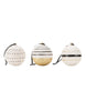 Load image into Gallery viewer, Becki Owens Set of Three Wooden Christmas Ornaments
