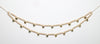 Load image into Gallery viewer, Becki Owens Double Level Beads and Gold Bells Garland
