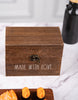 Load image into Gallery viewer, Rae Dunn “Made with Love” Wooden Antique Recipe Box
